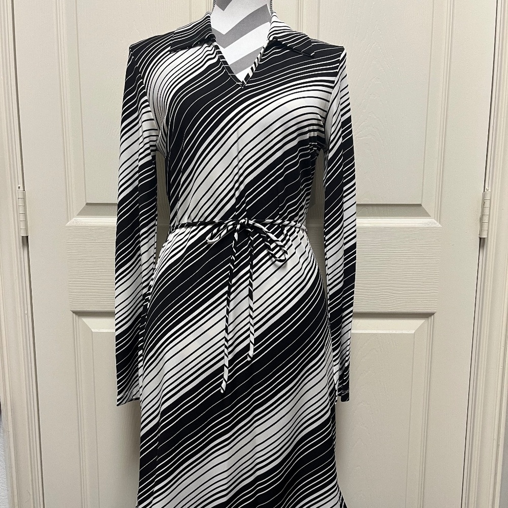 INC International Concepts Striped Shirtdress
